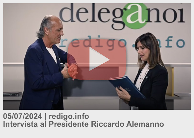 05/07/24 . Redigo.info . Intervista al Presidente Riccardo Alemanno