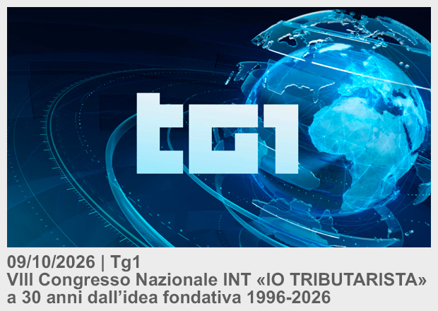 26/10/09 . TG1 . VIII Congresso Nazionale INT - IO TRIBUTARISTA