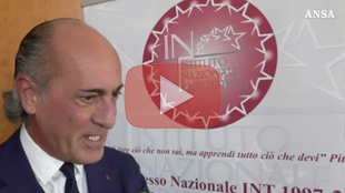 INT VI Congresso Nazionale: ANSA intervista Alemanno
